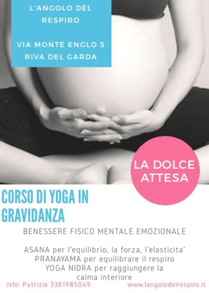 Yoga in gravidanza - L'Angolo del repsiro - Patriza Piccoli